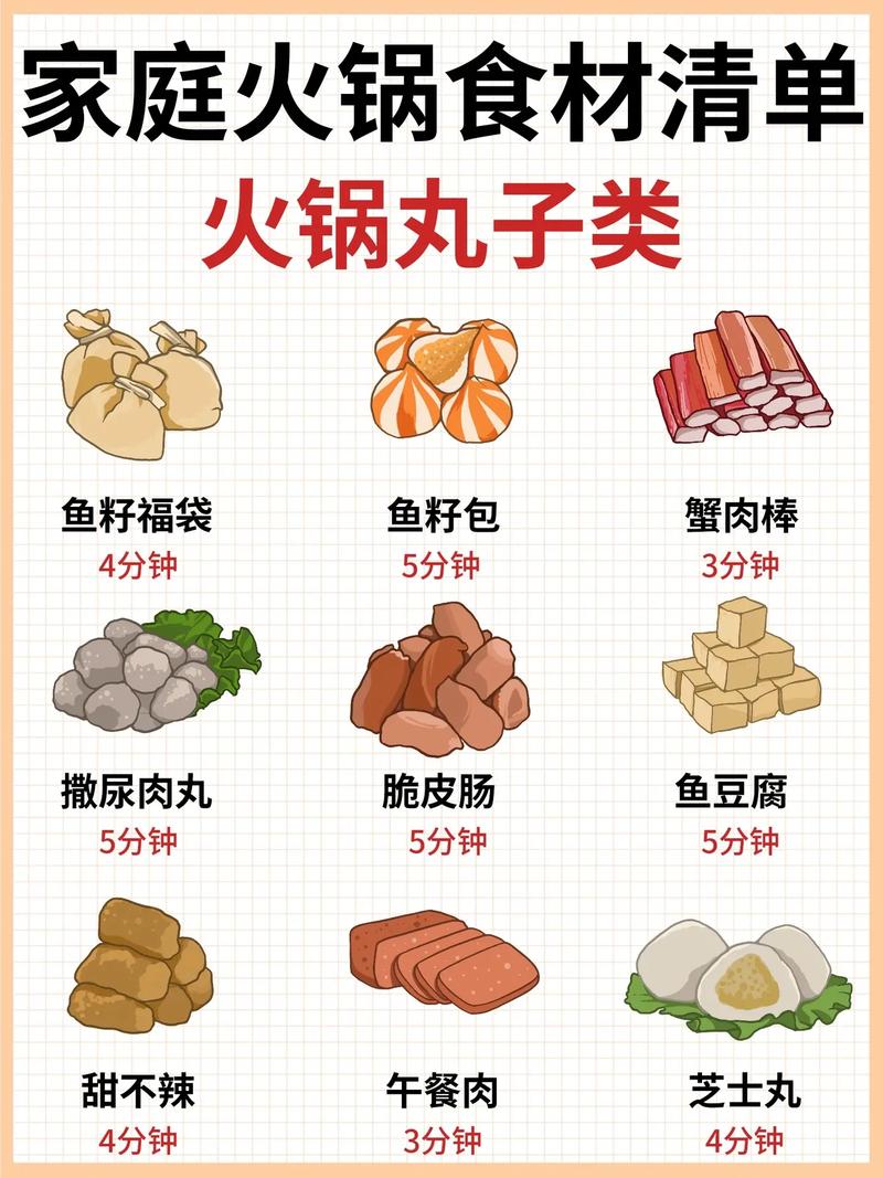 火锅主料有哪些