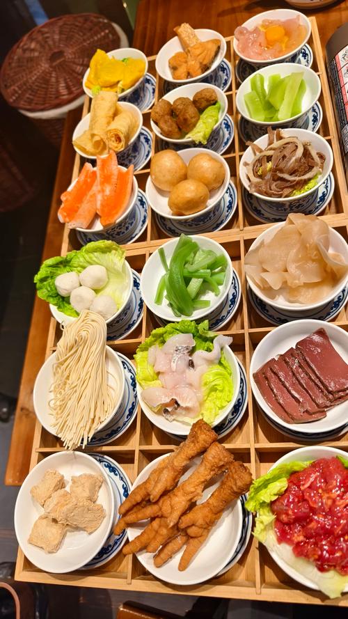 火锅哪些菜品