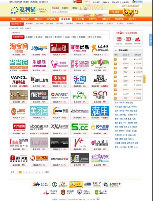 网站有哪些品牌