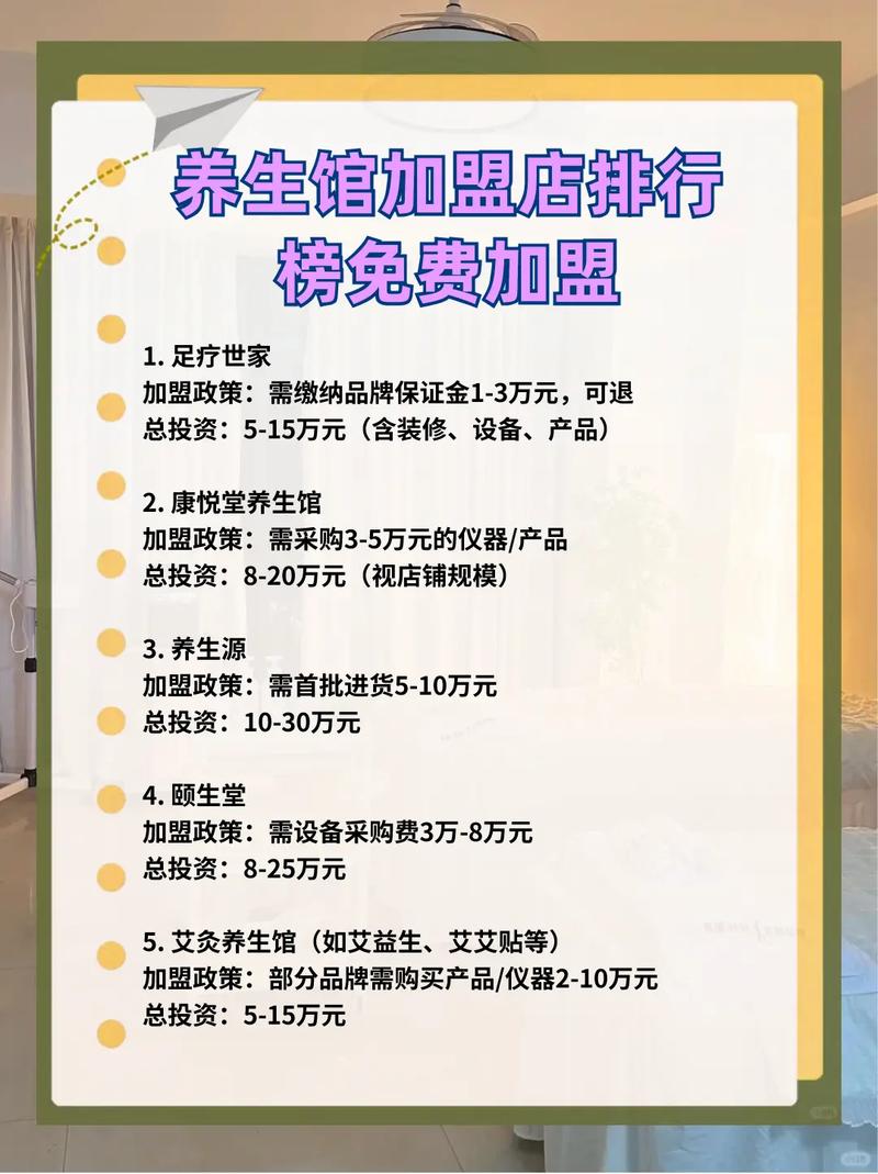 免费加盟有哪些