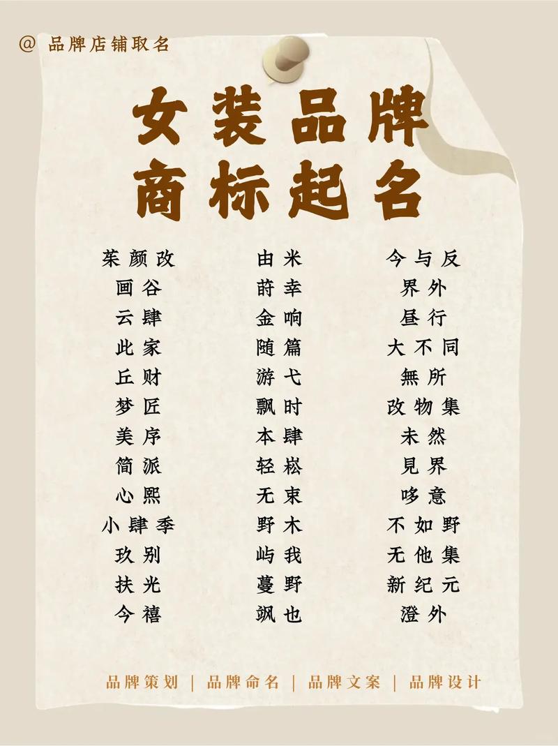 衣服 名牌有哪些