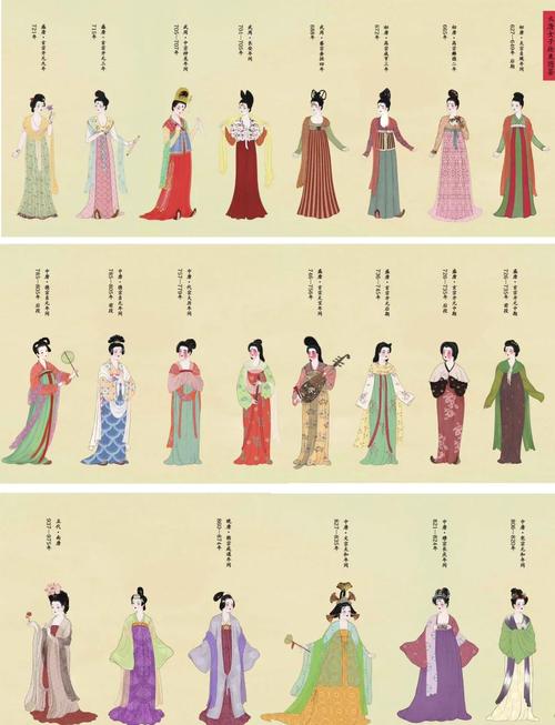 唐朝衣服哪些特点