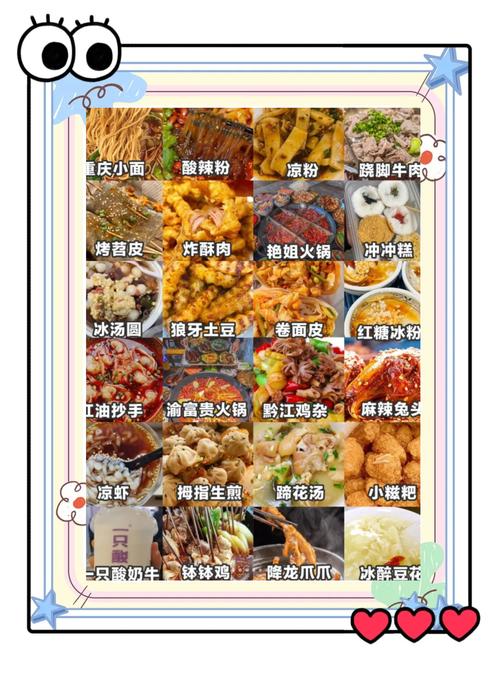 哪些分类的小吃