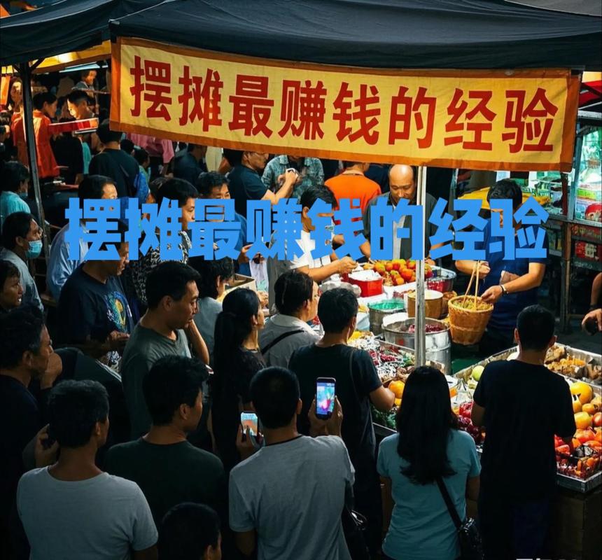 赚钱摆摊有哪些