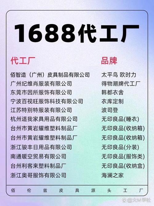 哪些大牌做批发