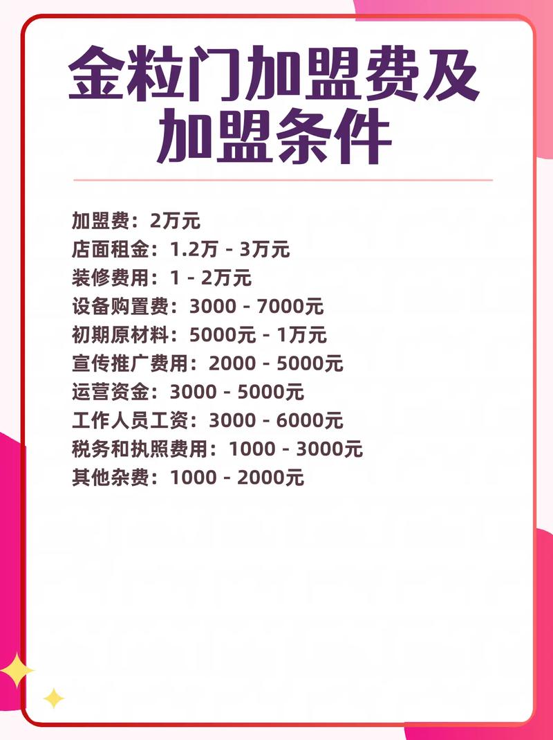 加盟需要哪些资料