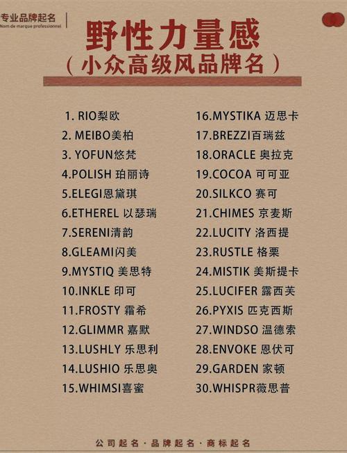 理由品牌有哪些