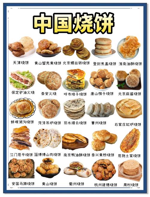 烧饼小吃有哪些