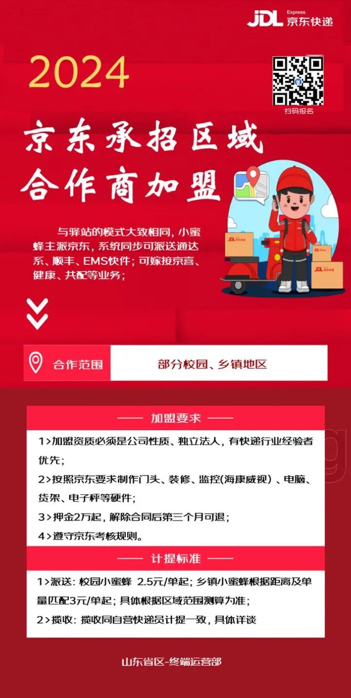 哪些快递可加盟