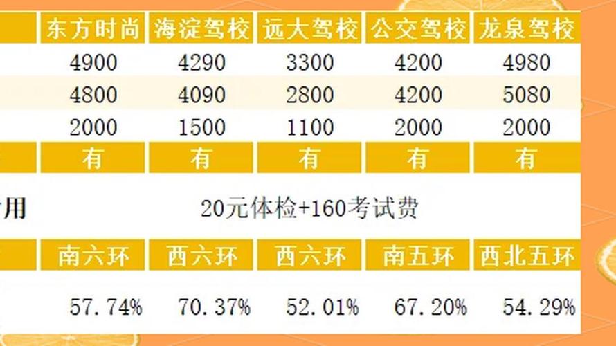 品牌驾校有哪些