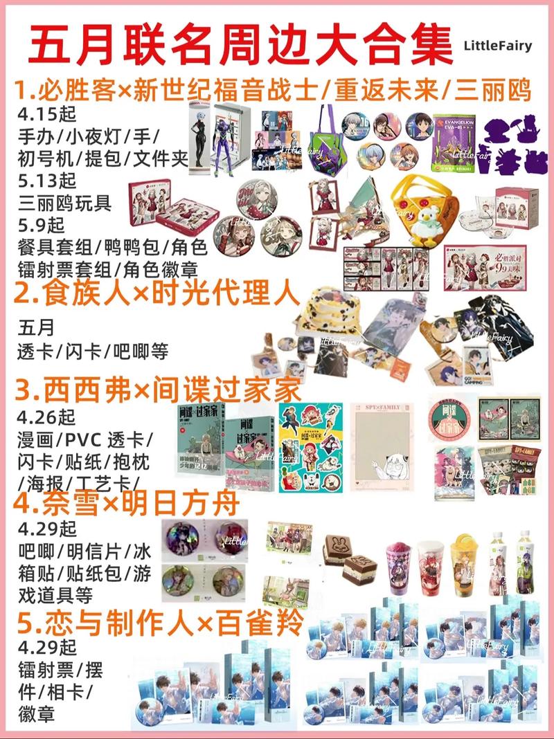 动漫周边都有哪些