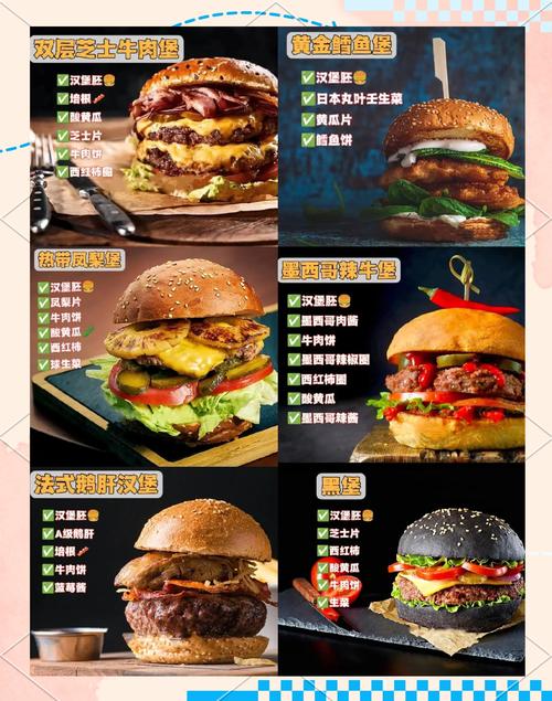 汉堡店需要哪些