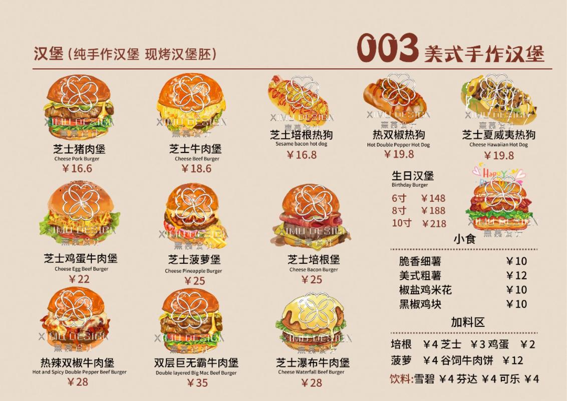 汉堡店需要哪些