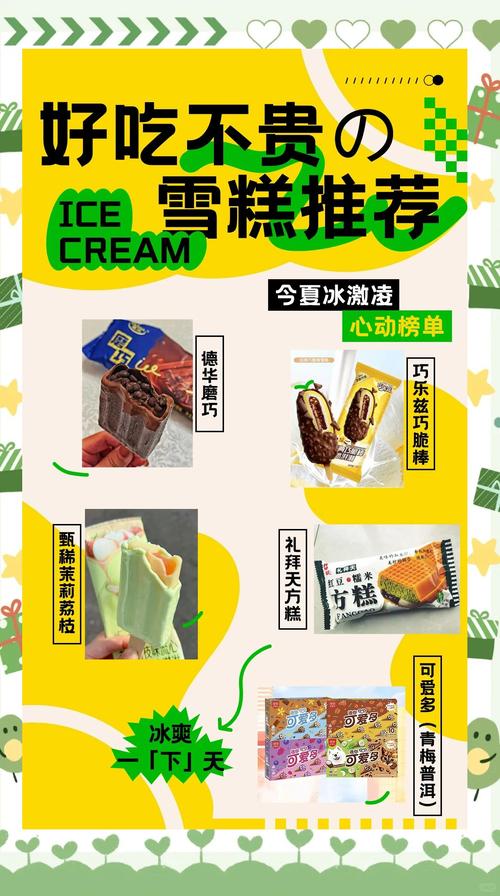 品牌雪糕有哪些
