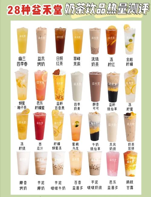 奶茶套餐有哪些