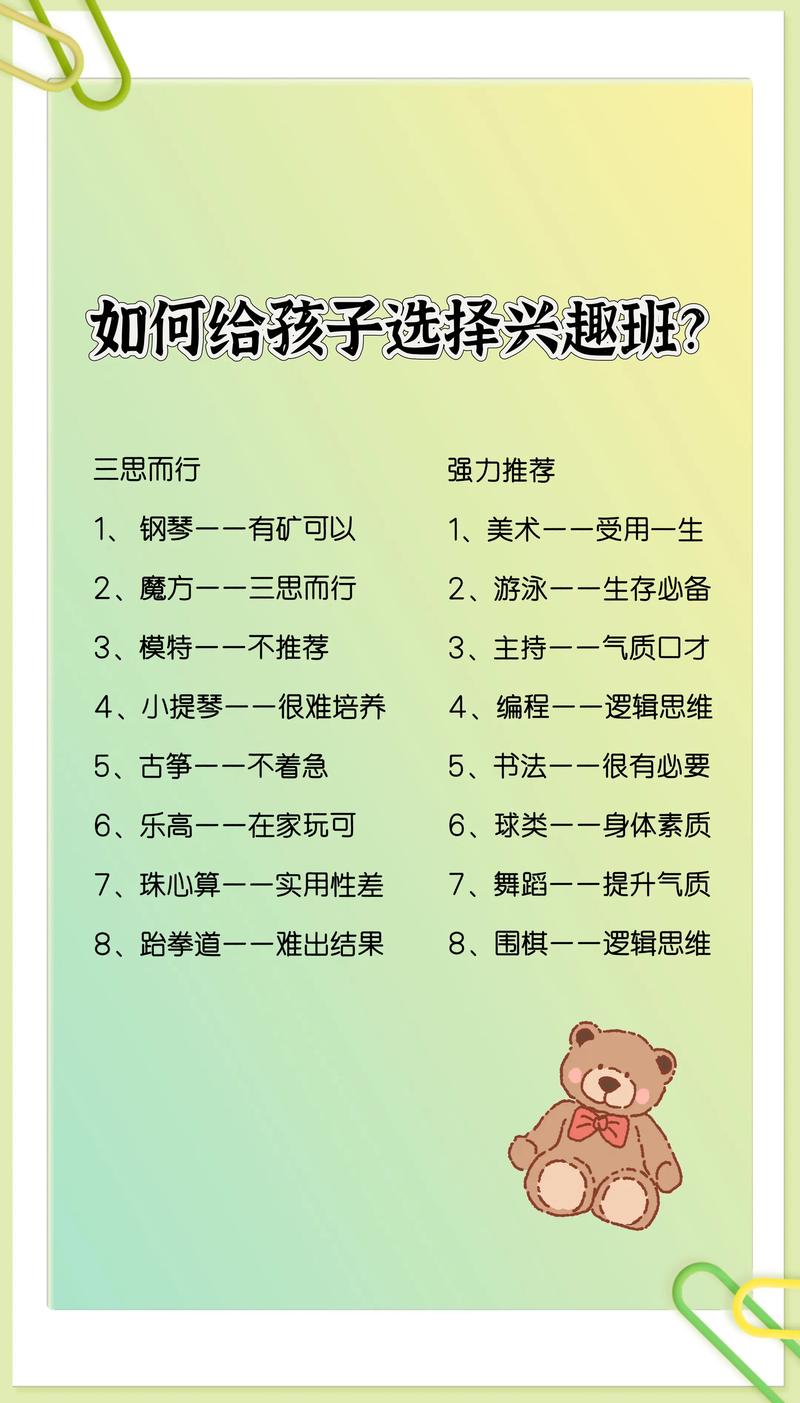 兴趣班加盟哪些