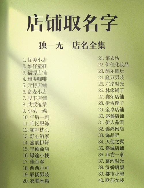 店铺性质有哪些