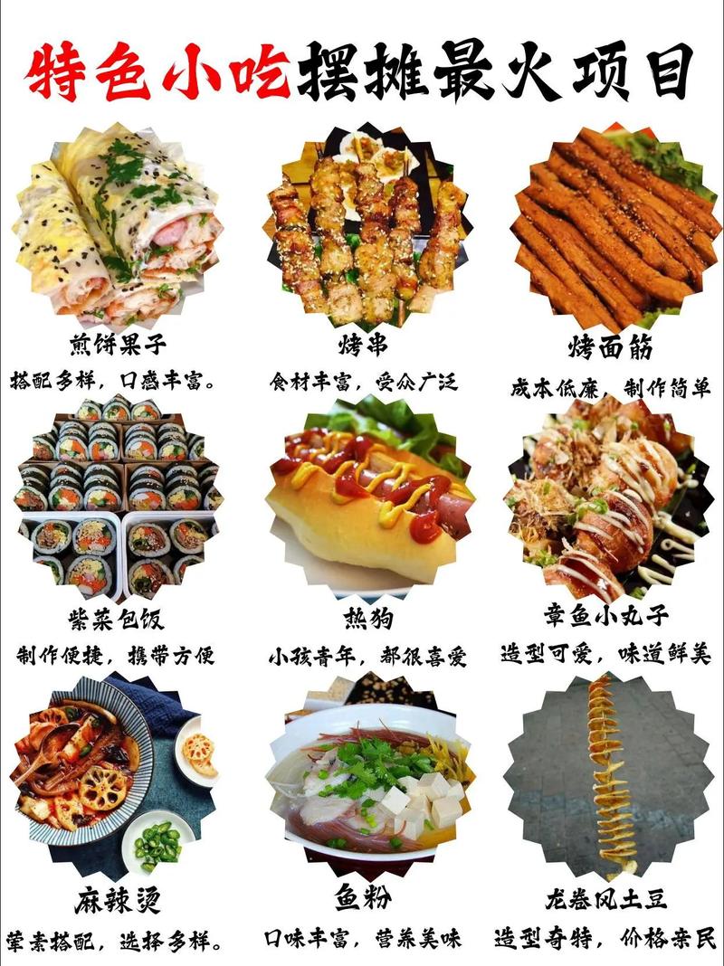 新出小吃有哪些