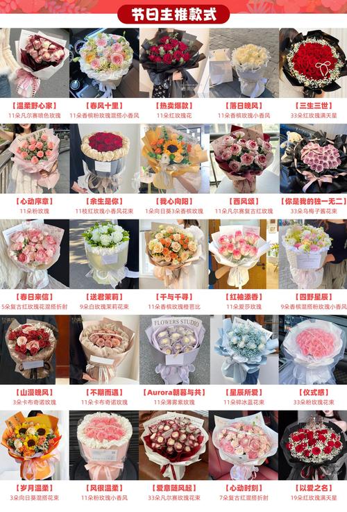 有哪些鲜花品牌