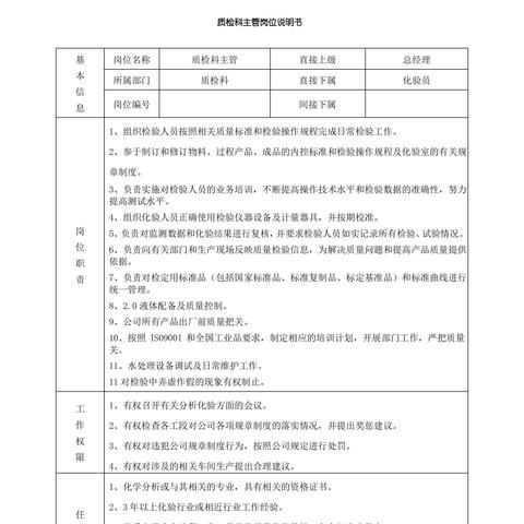 公司干部岗位职责具体指哪些内容? 公司干部岗位职责具体指哪些内容?