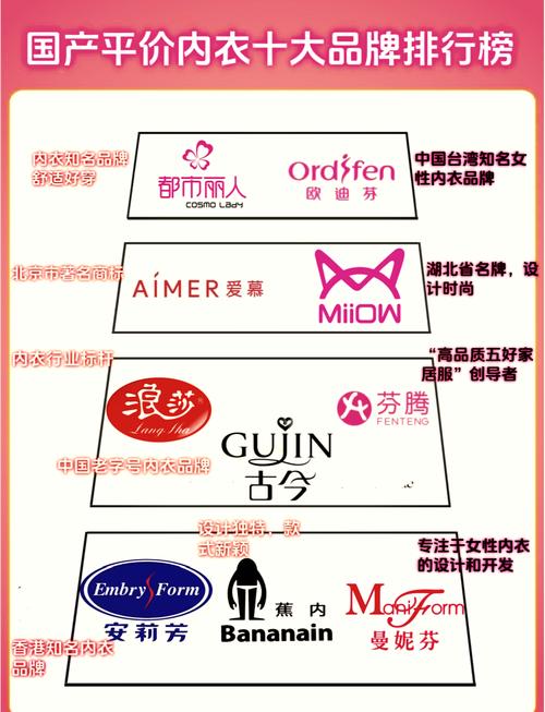 哪些大牌内衣