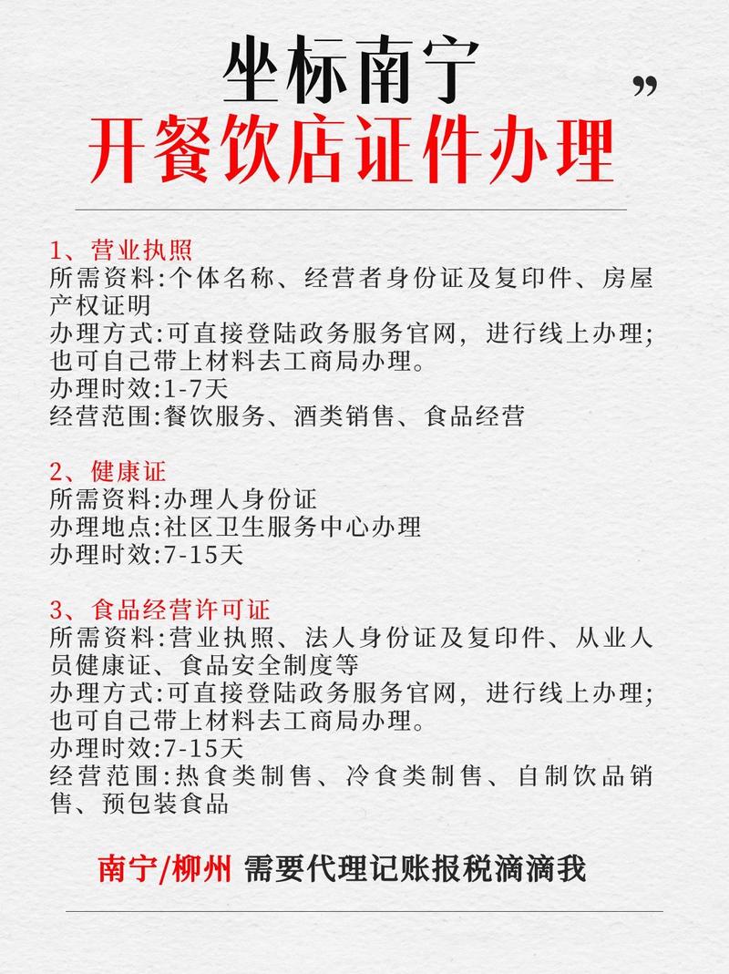 开甜品店需要办哪些证